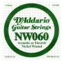 D`ADDARIO NW060 XL Nickel Wound 060 Струны