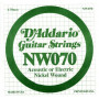 D`ADDARIO NW070 XL Nickel Wound 070 Струны