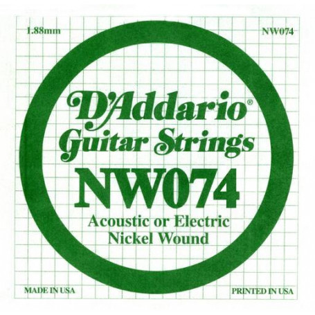 D`ADDARIO NW074 XL Nickel Wound 074 Струны