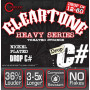 CLEARTONE 9460 ELECTRIC HEAVY SERIES DROP C 12-60 Струны с покрытием для электрогитары