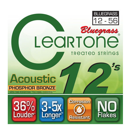 CLEARTONE 7423 ACOUSTIC PHOSPHOR BRONZE BLUEGRASS 12-56 Струны