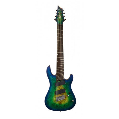 CORT KX508MS (Mariana Blue Burst) Электрогитара 8-струнный