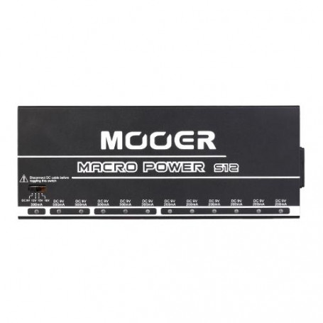 MOOER MACRO POWER S12 блок питания для педалей эффектов фото