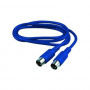 Reloop MIDI cable  5.0 m blue