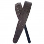 PLANET WAVES PW25PRF01 Vented Leather Guitar Strap, Black Rows Ремень гитарный фото