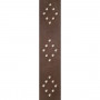 PLANET WAVES PW25VNRD01DX Blasted Leather Guitar Strap, Brown with Brass Rivets Ремень гитарный фото