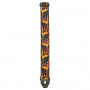 PLANET WAVES PW50PLA01 Planet Lock Guitar Strap, Flames Ремень гитарный фото