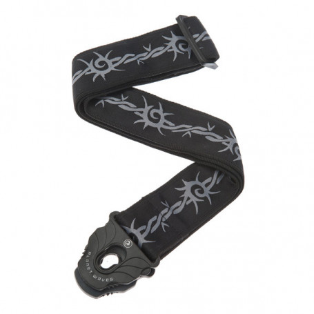 PLANET WAVES PW50PLA04 Planet Lock Guitar Strap, Barbed Wire Ремень гитарный фото