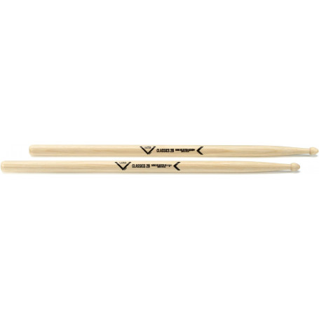 VATER VHC2BW Classics 2B Барабанные палочки фото