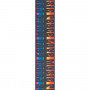 PLANET WAVES PW50W02 Woodstock Guitar Strap, Peace, Love, and Music Ремень гитарный фото