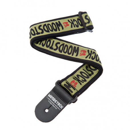 PLANET WAVES PW50W05 Woodstock Guitar Strap, Army 69 Ремень гитарный фото