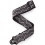 D`ADDARIO 50BAL03 Auto Lock Guitar Strap (Black Padded