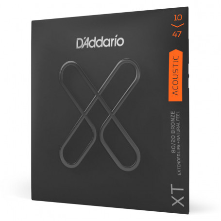 D`ADDARIO XTABR1047 XT 80/20 Bronze Extra Light 10-47 Струны