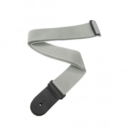 PLANET WAVES PWS105 Polypropylene Guitar Strap, Silver Ремень гитарный фото