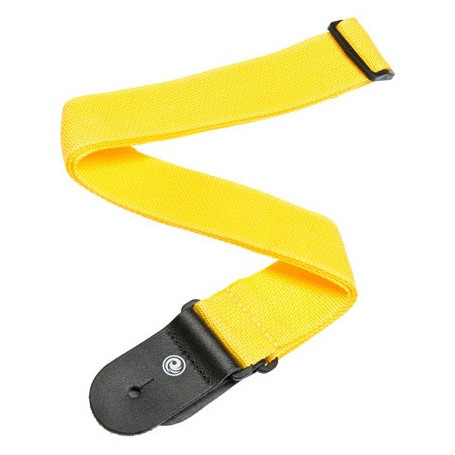 PLANET WAVES PWS110 Polypropylene Guitar Strap, Yellow Ремень гитарный фото