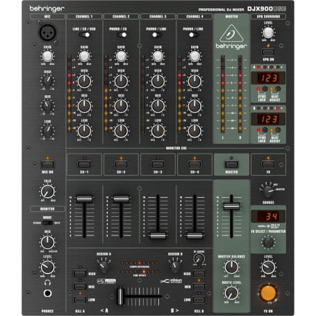 DJ микшер BEHRINGER PRO MIXER DJX900USB