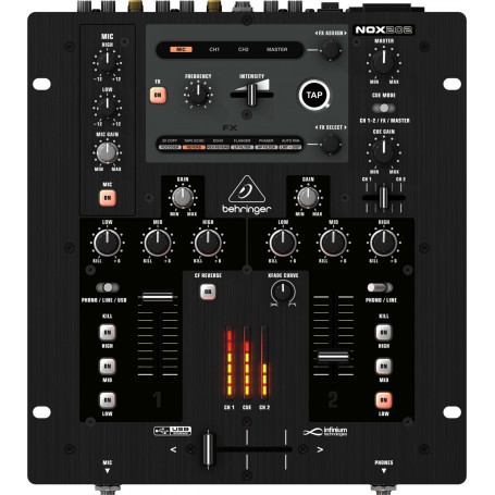 DJ микшер BEHRINGER PRO MIXER NOX202