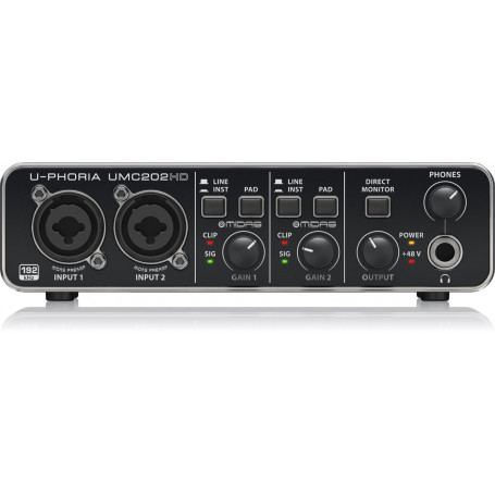 Интерфейс Behringer UMC202HD