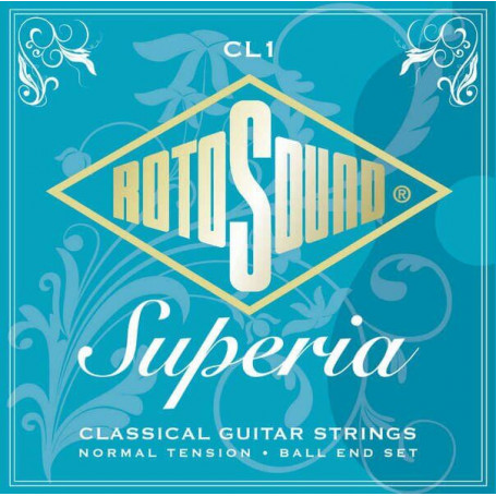 Струны ROTOSOUND CL1 Superia Classical Nylon Ballend