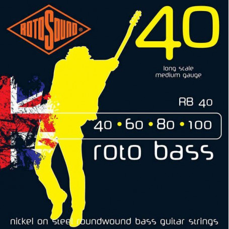 Струны ROTOSOUND RB40