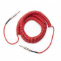 D`ADDARIO PW-CDG-30RD Coiled Instrument Cable - Red Кабель фото