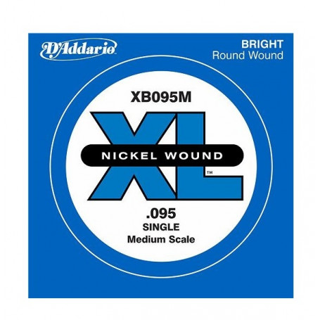 D`ADDARIO XB095M XL Nickel Wound Medium Scale 095 Струна для