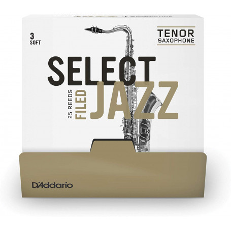 D`ADDARIO RSF01TSX3S-B25 Select Jazz - Tenor Sax Filed 3S - 25