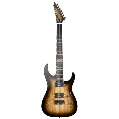 ESP E-II M-II-7 NT (Dark Brown Natural Burst) Электрогитара семиструнная