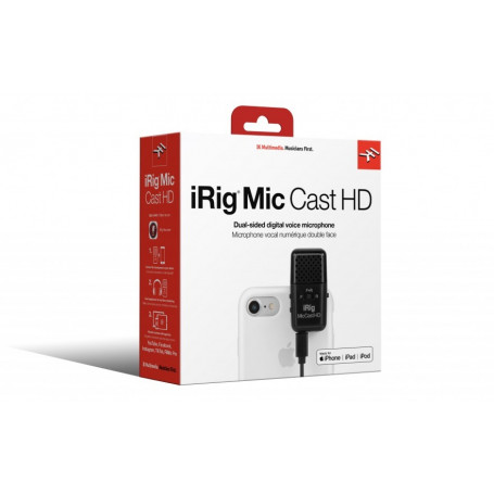 IK MULTIMEDIA iRig Mic Cast HD Микрофон для iOS/Android фото