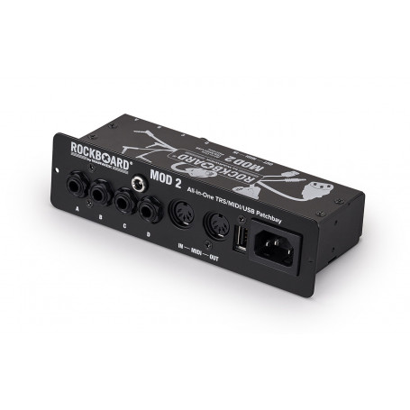 ROCKBOARD RBO B MOD 2 V2 - All-in-One TRS, Midi & USB Patchbay