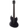 LTD VIPER-7 BARITONE BLACK METAL (Black Satin) Электрогитара