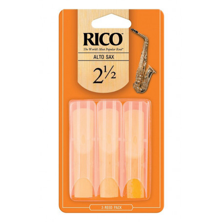 RICO Rico - Alto Sax 2.5 - 3-Pack Трости для духовых фото