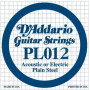 D`ADDARIO PL012 Plain Steel 012 Струны