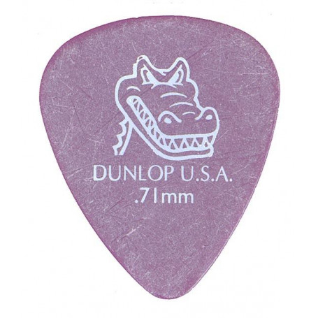 DUNLOP 417P.71 GATOR GRIP STANDARD PLAYER'S PACK 0.71 Медиаторы