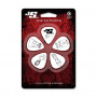 PLANET WAVES PW1CWH2-10JS JOE SATRIANI PICKS WHITE (LIGHT) Медиаторы