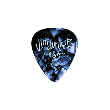 DUNLOP 483P10MD GENUINE CELLULOID BLUE PEARLOID MEDIUM Медиаторы