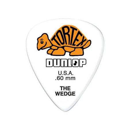 DUNLOP 424P.60 TORTEX WEDGE PLAYER'S PACK 0.60 Медиаторы