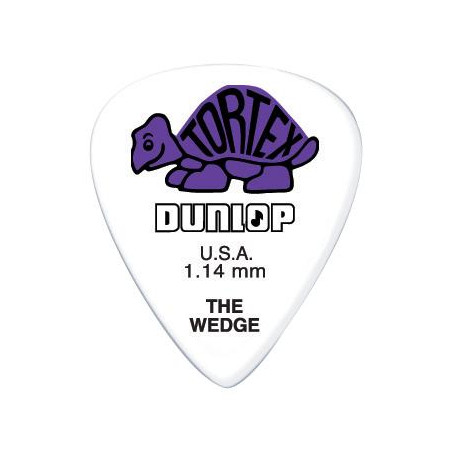 DUNLOP 424P1.14 TORTEX WEDGE PLAYER'S PACK 1.14 Медиаторы