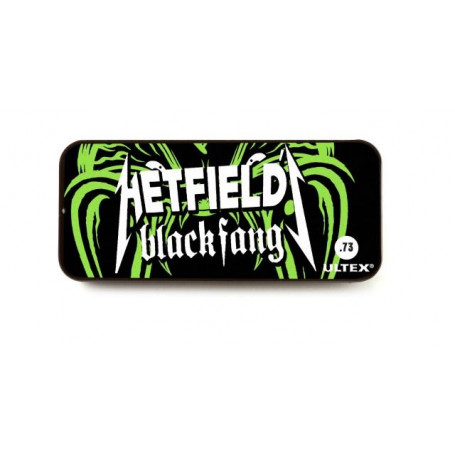 DUNLOP PH112T.73 HETFIELD'S BLACK FANG PICK TIN 0.73 Медиаторы