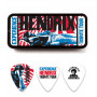 DUNLOP JHPT09M JIMI HENDRIX TRIBUTE TOUR PICK TIN (MEDIUM) Медиаторы