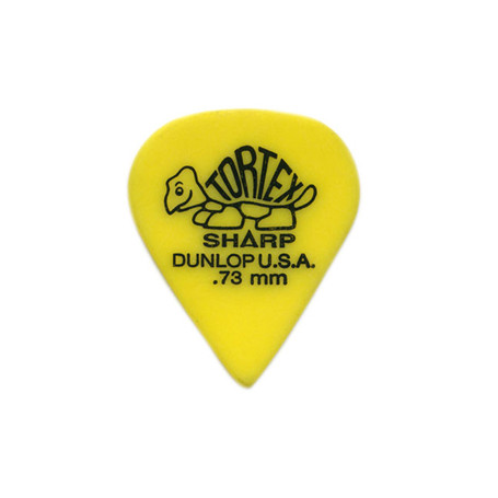 DUNLOP 412P.73 TORTEX SHARP PLAYERS PACK 0.73 Медиаторы