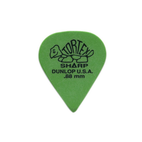 DUNLOP 412P.88 TORTEX SHARP PLAYERS PACK 0.88 Медиаторы