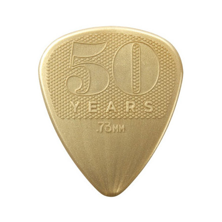 DUNLOP 442P.73 50th ANNIVERSARY GOLD NYLON PLAYER'S PACK 0.73 Медиаторы