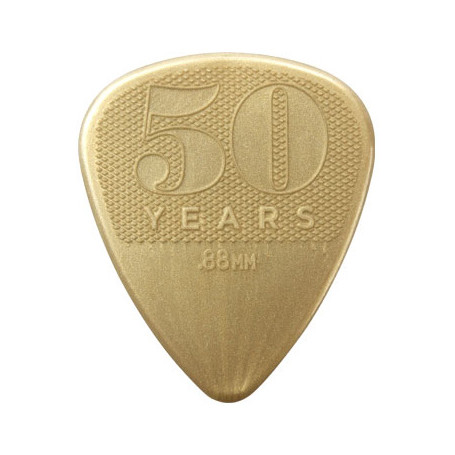 DUNLOP 442P.88 50th ANNIVERSARY GOLD NYLON PLAYER'S PACK 0.88 Медиаторы