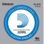 D`ADDARIO PL015 Plain Steel 015 Струна для гитары