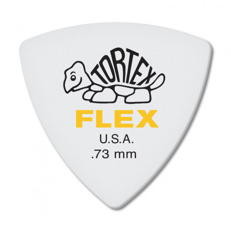 DUNLOP 456P.73 TORTEX FLEX TRIANGLE PLAYER'S PACK 0.73 Медиаторы