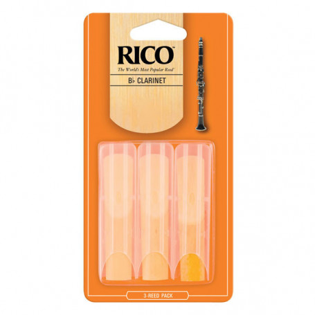 RICO Rico - Bb Clarinet 2.5 - 3 Pack Трости для духовых фото