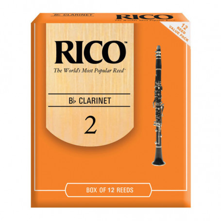 RICO Rico - RCA1220 - Bb Clarinet 2.0 - 12 Box Трости для духовых фото