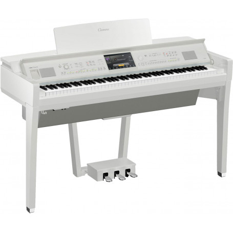 YAMAHA Clavinova CVP-809 Polished White Цифровое пианино фото