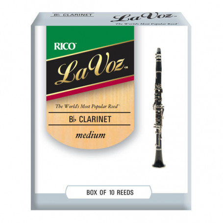 RICO La Voz - Bb Clarinet Medium - 10 box Трости для духовых фото